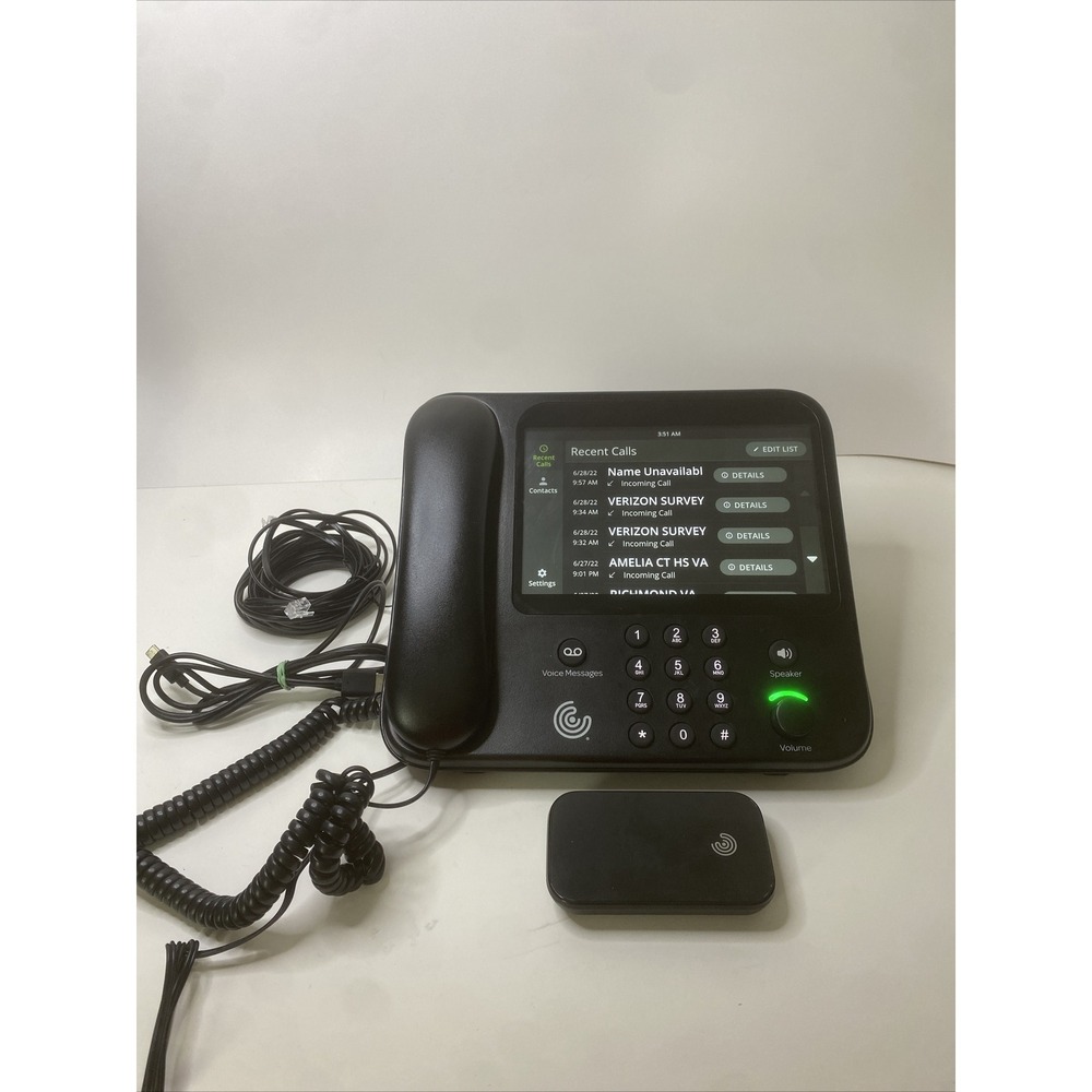 Caption Call Phone Hearing Impaired Touch Screen Model 78T TESTED/ WORKS/ GREAT